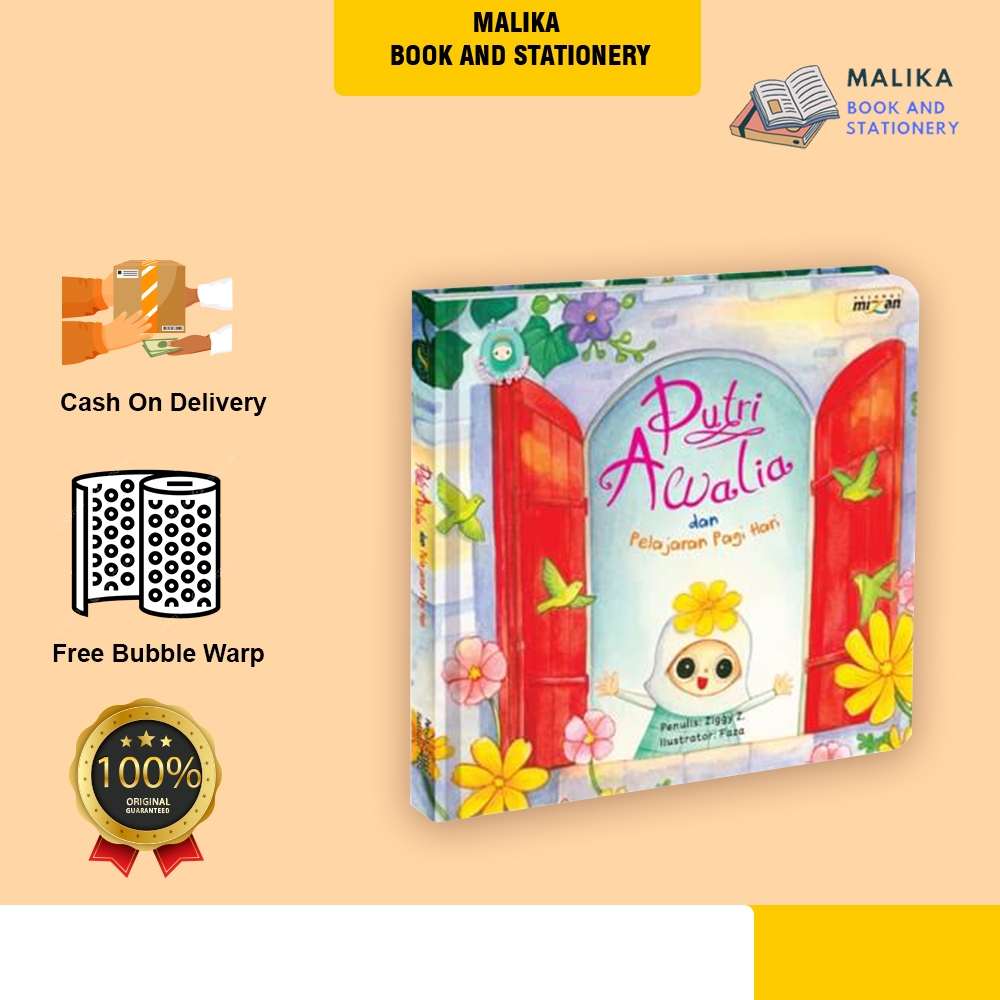 Buku Dongeng Cerita Anak Islam Little Islamic Princess Putri Awalia Dan Pelajaran Pagi Hari Anak Tk 