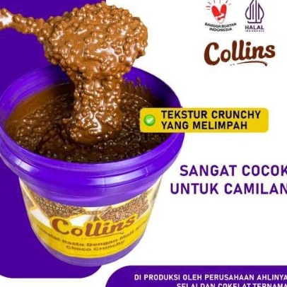 

Terlaris Collins Choco Crunchy selei collins coklat crunchy 1kg Big Sale