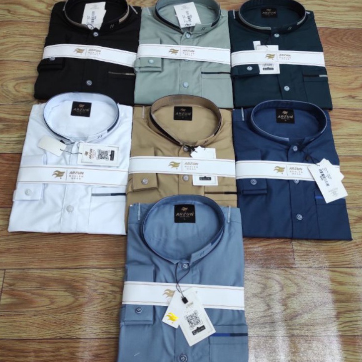 HOT SALE KOKO ARZUN LENGAN PANJANG TERBARU DAN TERLARIS GAMIS KEMEJA PERLENGKAPAN HAJI DAN UMRAH SAM
