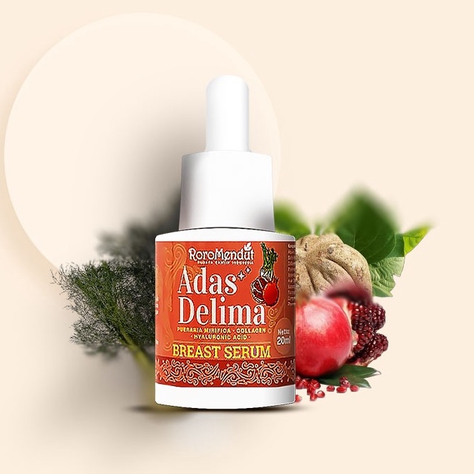Stok Banyak Breast Serum Collagen hyaluronic acid Adas Delima Best Product