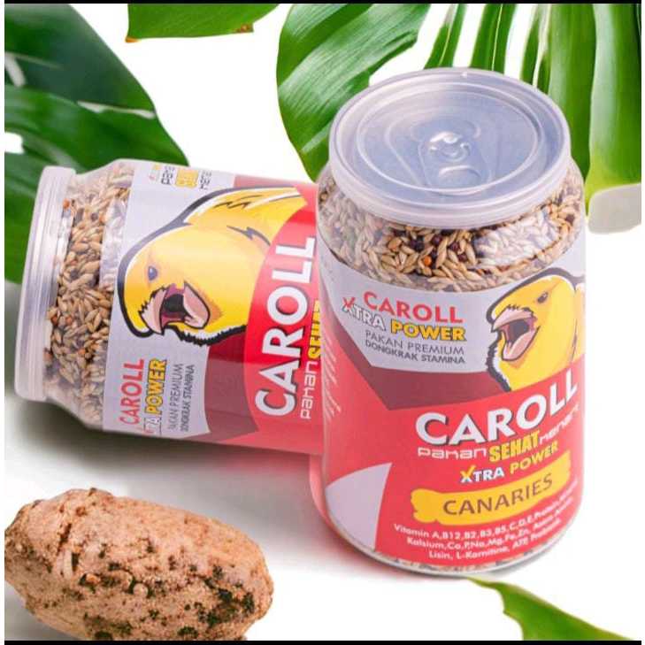 CAROLL KENARI PAKAN PENGGACOR KENARI SOLUSI UNTUK KENARI MACET BUNYI