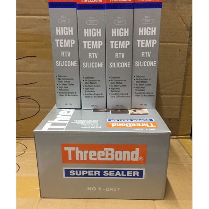 

Terbaru Promo THREEBOND GREY 75Gr Super Sealer No.1 Grey 75GR - Lem Gasket / Packing / Paking