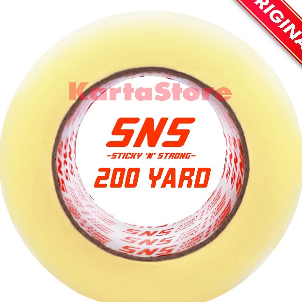 

Ready LAKBAN BENING / COKLAT 200 YARD x 45mm SNS Sticky N Strong