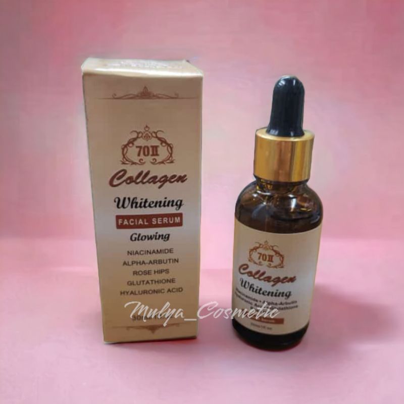BPOM 70 II Serum Collagen Facial Serum Glowing With Alpha Arbutin