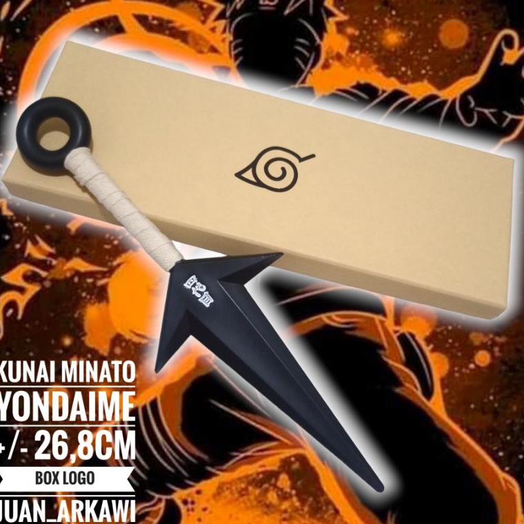 Stock Banyak Mainan kunai plastik minato yondaime cosplay naruto l Murah Ready.