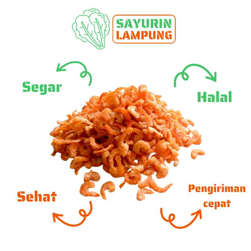 

ebi udang kecil kering 50gr - SAYURin LAMPUNG