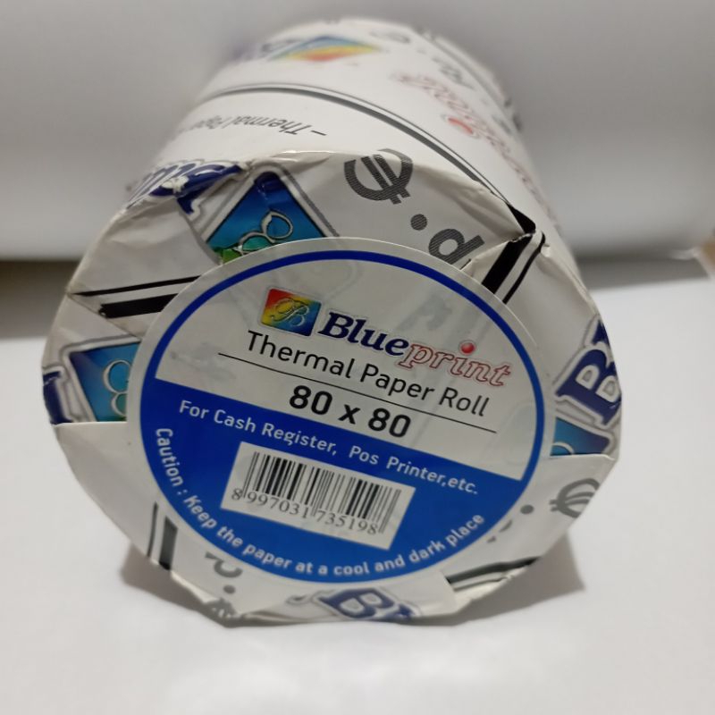 

BLUE PRINT KERTAS THERMAL PAPER ROLL 80x80 / pcs