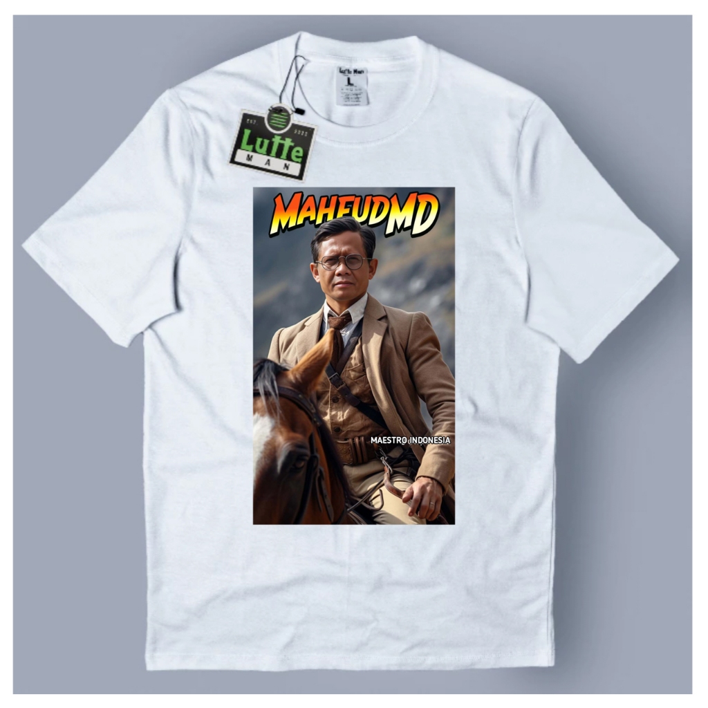 Kaos Mahfud MD Bahan Premium