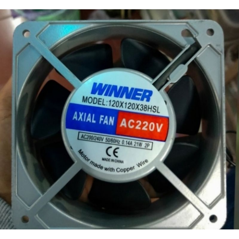 Fan AC Winner 12cm x 12cm AC 220V Good Quality