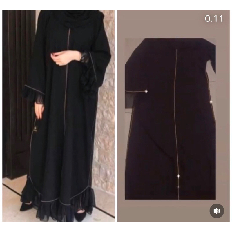 abaya Indonesia/ abaya dress murah / abaya kaftan  / abaya/ dress