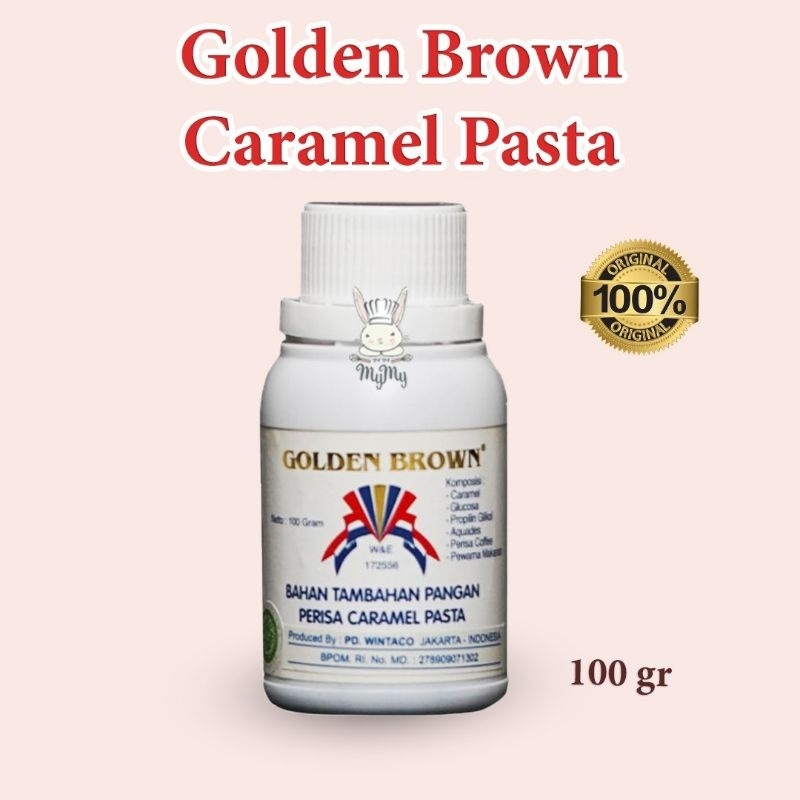 

Golden Brown Caramel Pasta/Perisa 100 gr