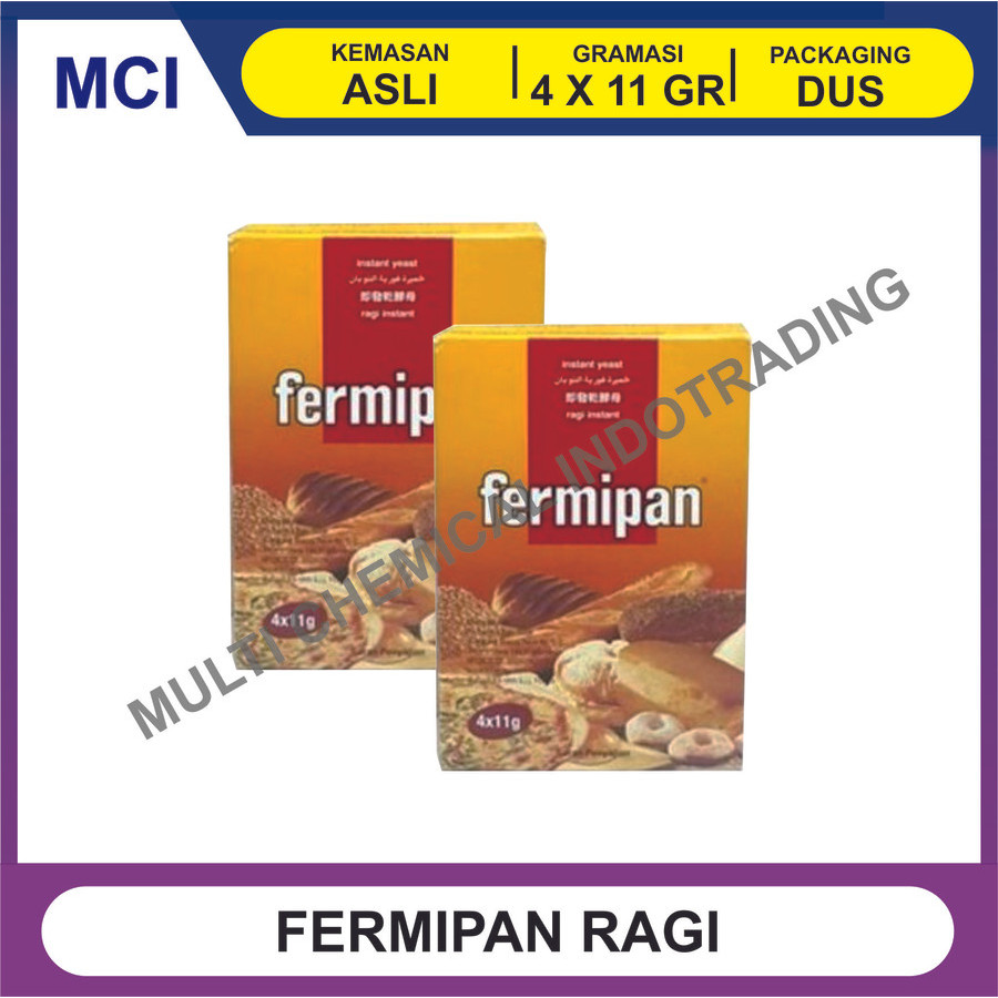 

FERMIPAN RAGI INSTANT - 1 DUS 240 SACHET X 11 GR / INSTANT YEAST