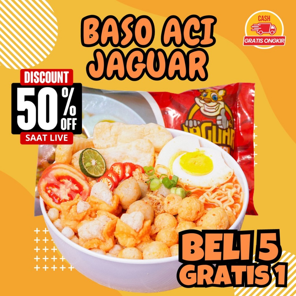 

BASO ACI JAGUAR INSTAN MAKANAN INSTAN TERENAK