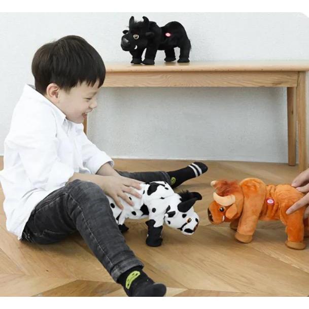 COD Mainan Anak Boneka Sapi /Banteng MATADOR Joget /Berjalan dengan Music