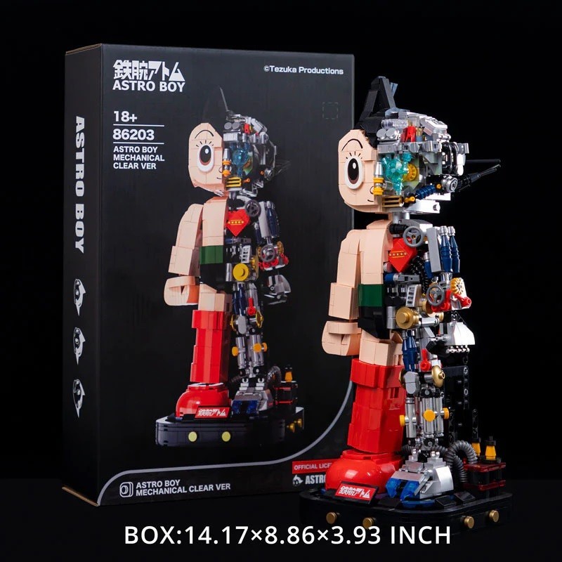 Bricks Astro Boy Clear Version Mechanical PANTASY 86203