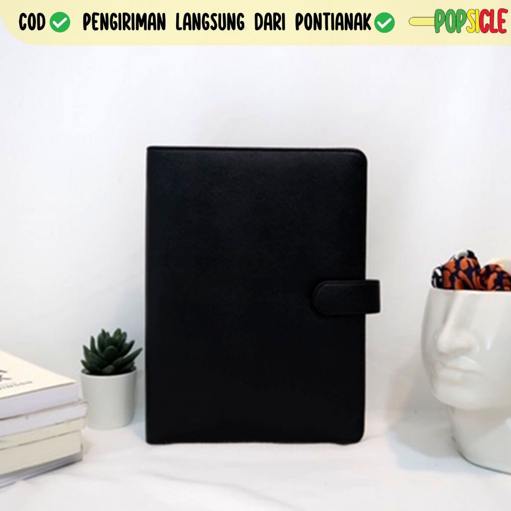 

Cover Binder Flashee Kulit Polos Aesthetic Agenda Polos B5 26 Ring Binder Polos Hitam Organizer NoteBook Berkualitas Termurah