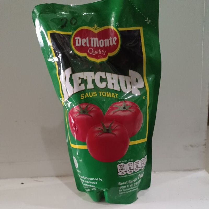 

DEL MONTE KETCHUP /SAOS TOMAT - 1 KG