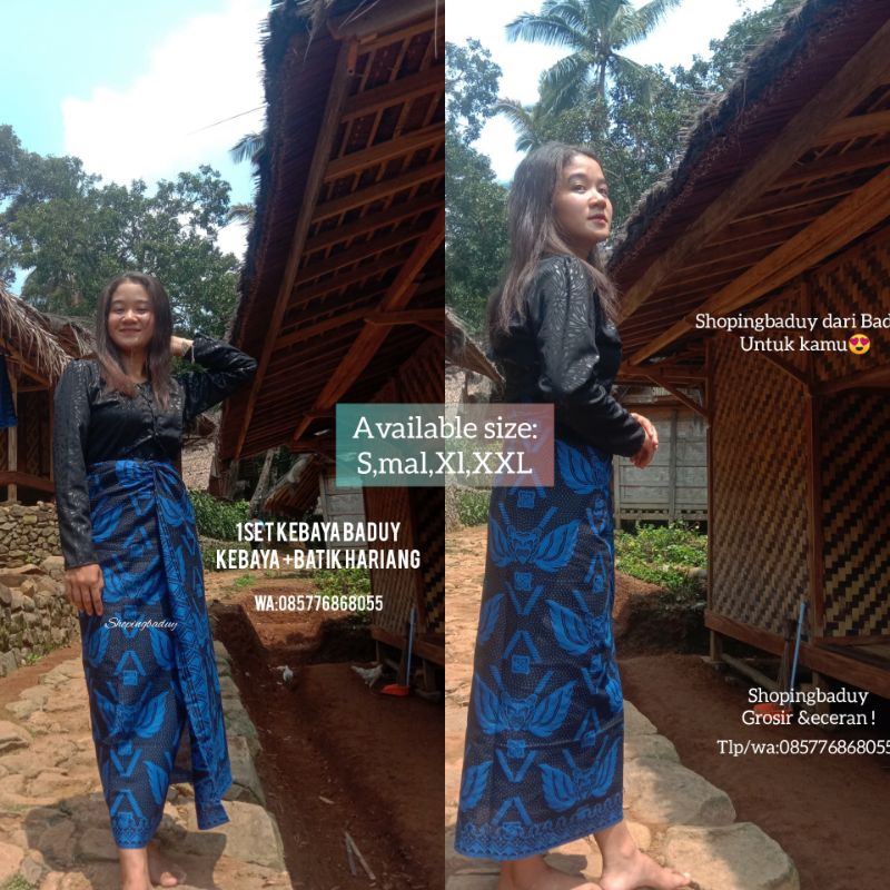 1set kebaya baduy