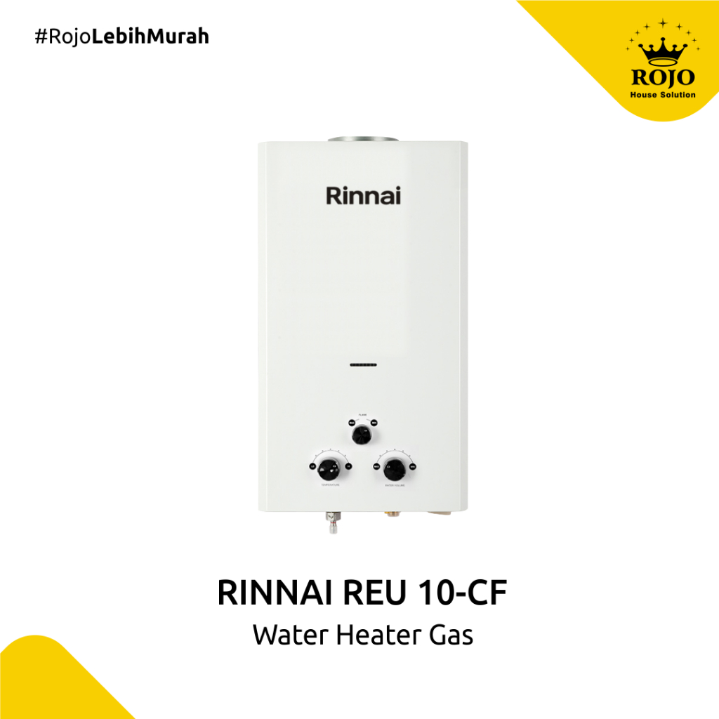 Water Heater Gas 10 Liter Rinnai REU 10 CF