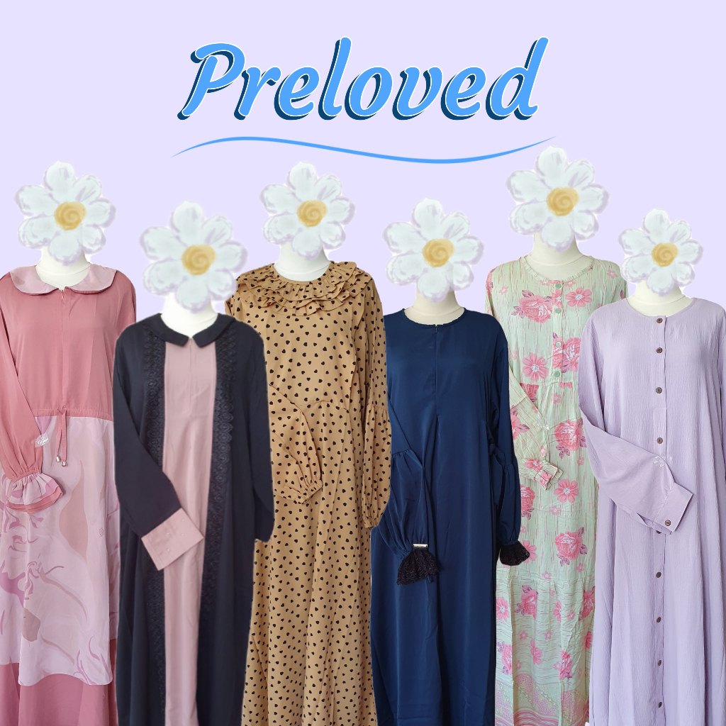 GAMIS MUKENA PRELOVED SYANDANA MAERA FIRSTHIJAB DASTERFIFI