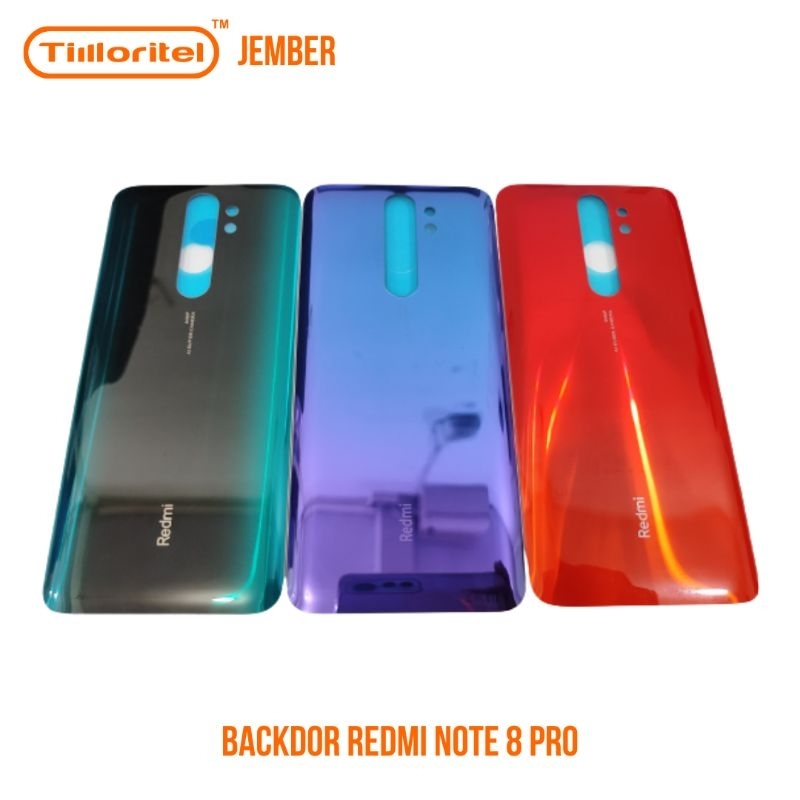 BACKDOR/TUTUP BELAKANG REDMI NOTE 8 PRO