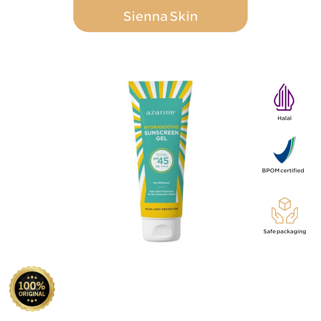 [ORIGINAL] AZARINE Hydrasoothe Sunscreen Gel SPF45 PA++++ 50ml Sunscreen