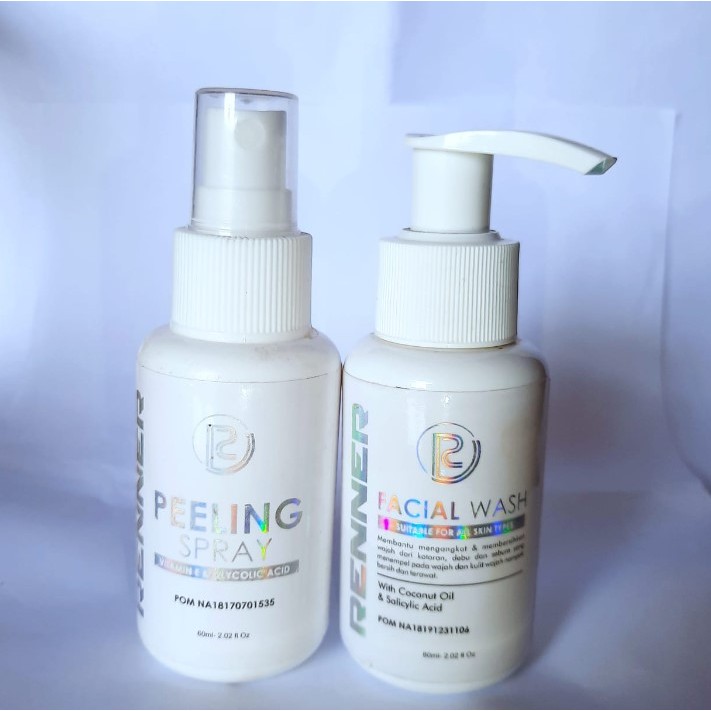 Sabun Skincare Kecantikan Peeling & Facial Wash Renner