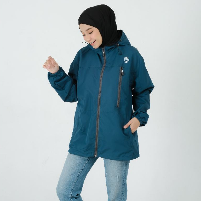 Jaket Parasut Wanita Ararat Waterproof Big size Original FCF / Jaket Gunung Wanita Anti Air