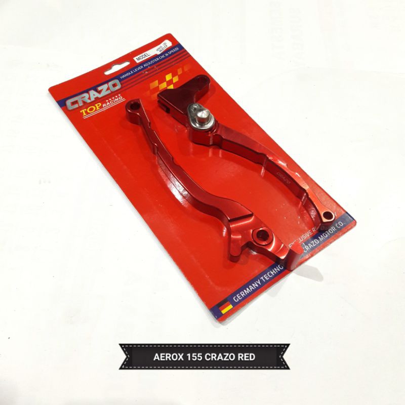 HANDLE REM VARIASI AEROX 155 CNC RED
