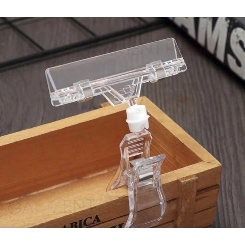 

Jepit Harga Obral untuk Penjepit Label papan Price Tag Hanger transparan