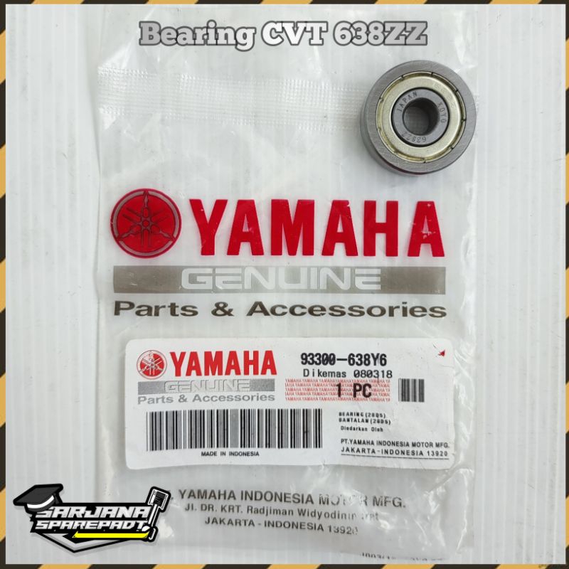 Bearing Bering Laher Lahar Klaher CVT Motor Mio Sporty Smile Soul Fino Nouvo