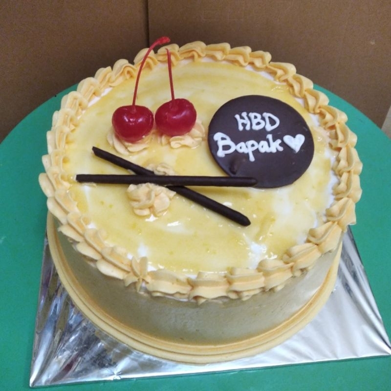 

Lemon cake, kue ulang tahun ukuran 20cm