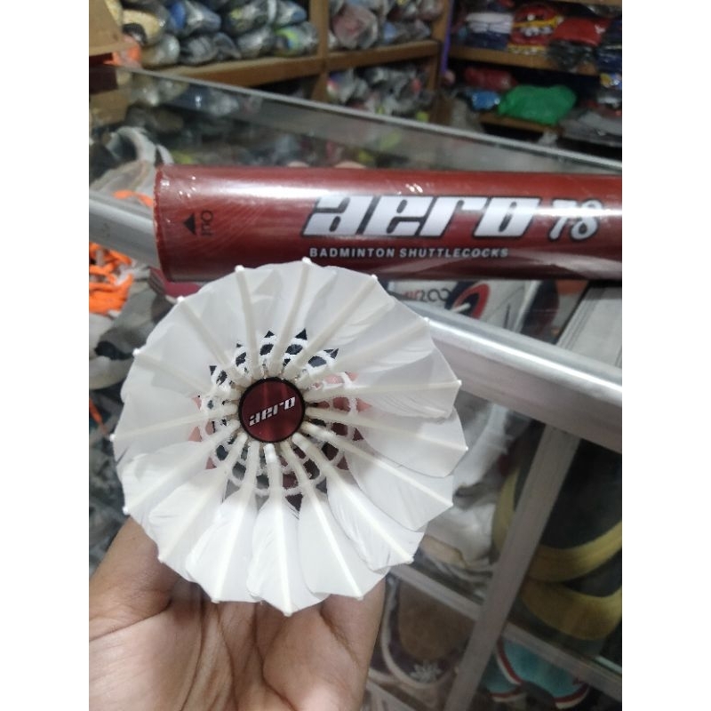 Shuttlecock Badminton / Kok Bulutangkis Aero78 Red - Kendari