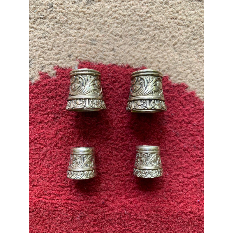 karah pisau kuningan ukir