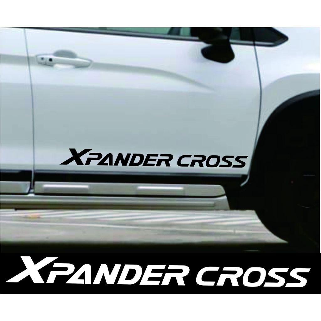 stiker EXPANDER CROSS samping kanan kiri mobil