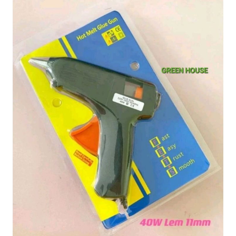 ALAT LEM TEMBAK | Pistol Lem Tembak Glue Gun Hot Melt Glue Gun