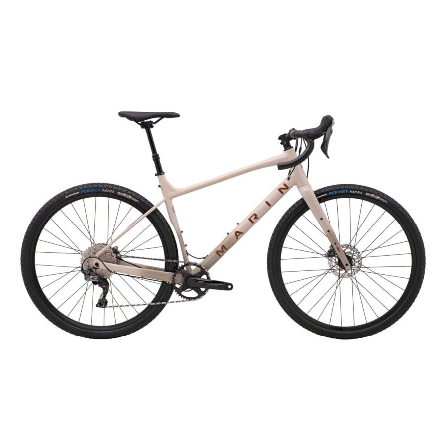 Fullbike Gravel Bike Marin Gestalt XR Alumunium Frame 700c NEW MY2023 - Gloss Grey