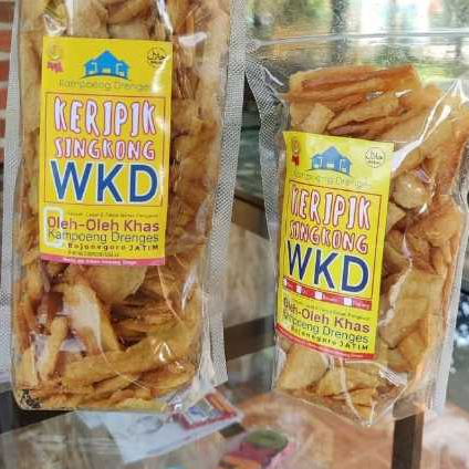 Kripik Singkong Balung Kuwuk Rasa Original Cemilan Khas Kabupaten Bojonegoro