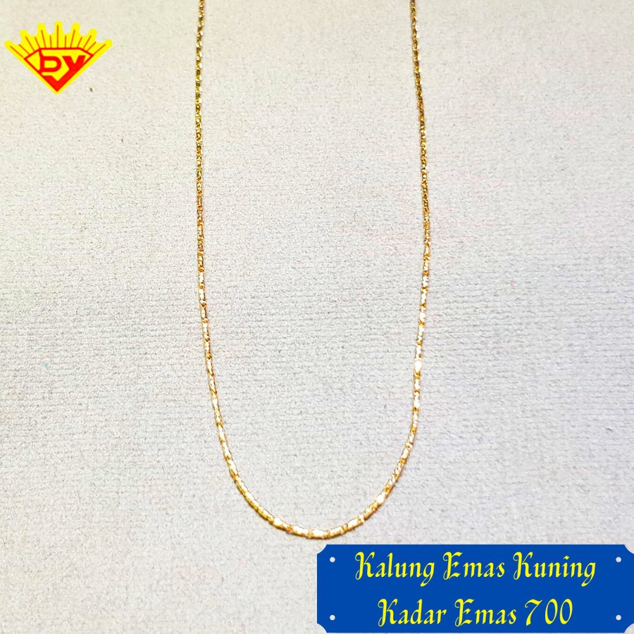 Kalung Emas Kuning 601 Kadar Emas 700