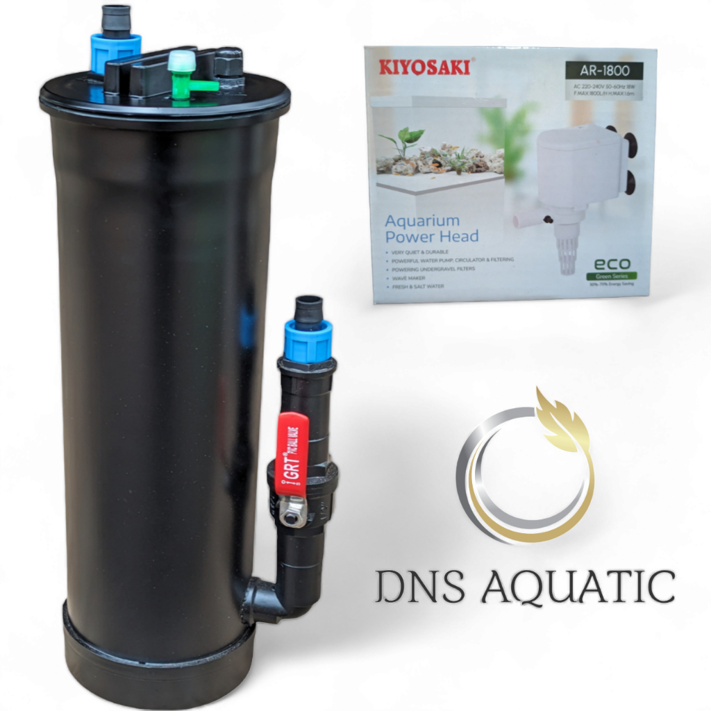 Filter Canister DIY PH 1800 External Filter Aquascape Aquarium