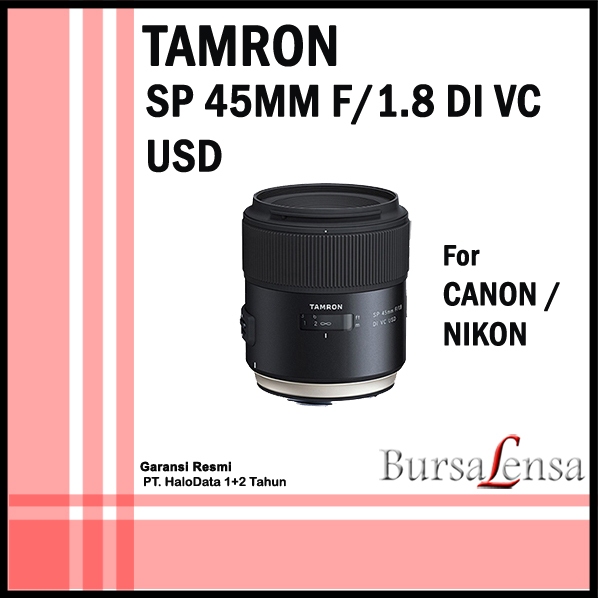 TAMRON SP 45mm F/1.8 Di VC USD