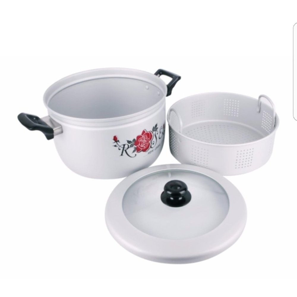 Panci Steamer Maspion Pancaguna 30 cm Dandang Kukusan 30 cm