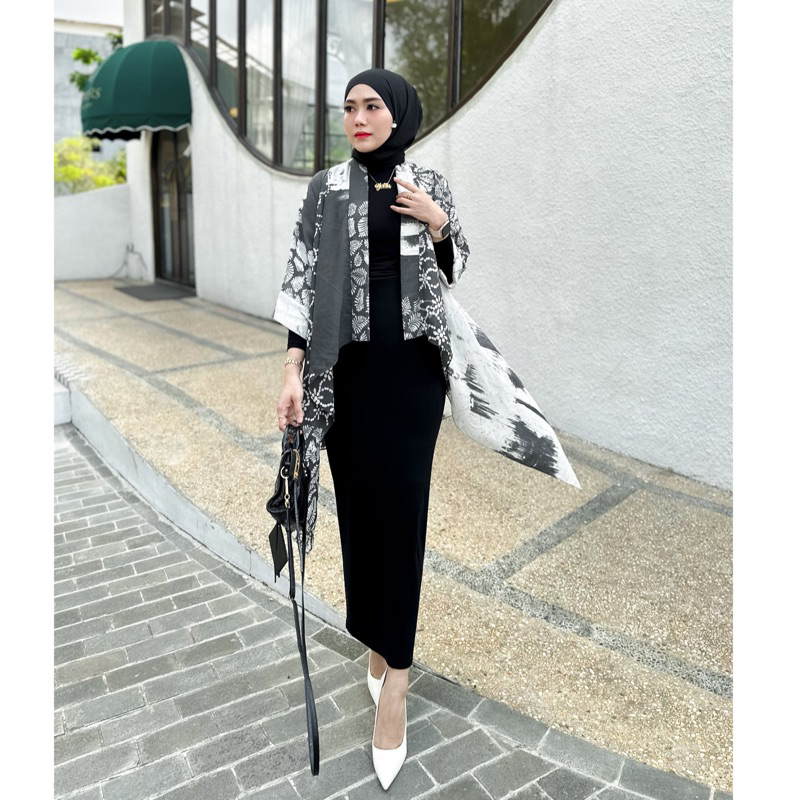 SHALDA BATIK/Kaluna Outer / Outer Batik Terbaru / Outer Batik Abstrac / Outer batik kekinian