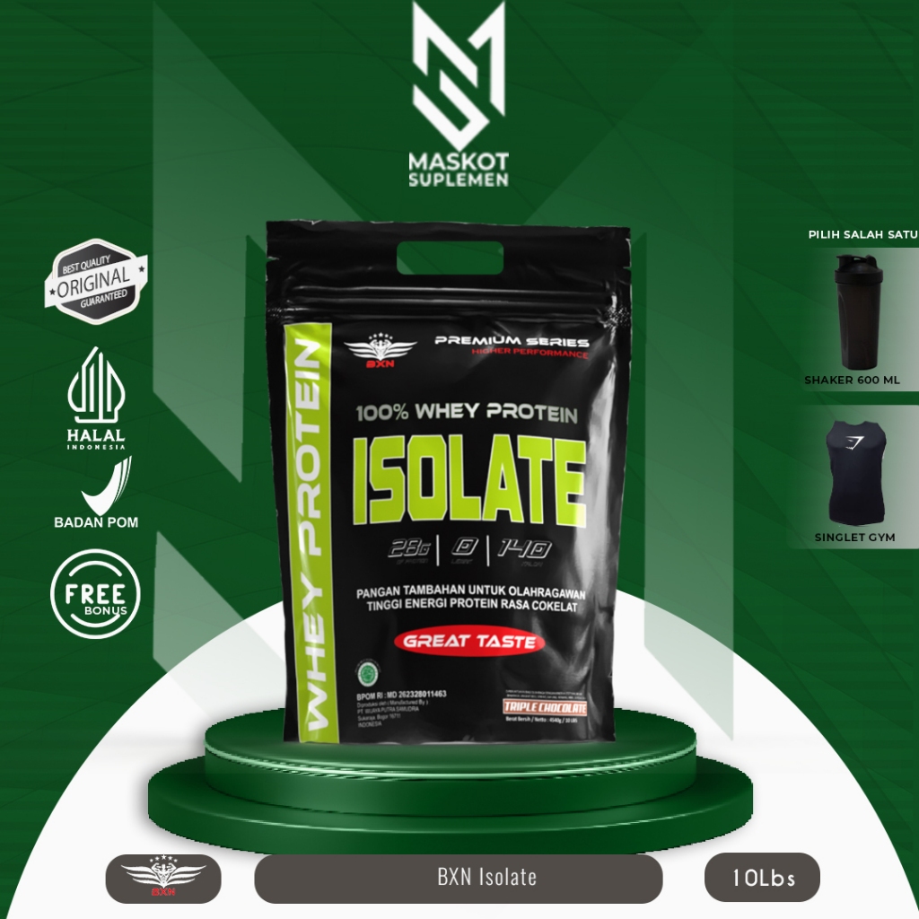 Bxn iso 100% whey protein isolate 10lbs  wpi whey isolate 10lbs 10lb