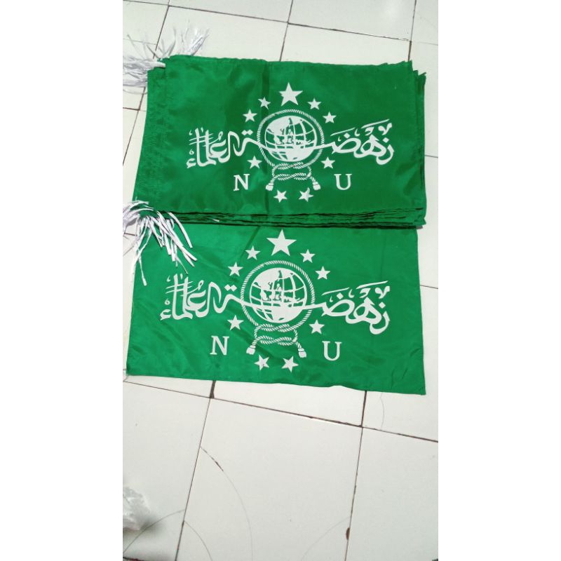 BENDERA NU UKURAN 60X40/BENDERA NU BUAT DI MOBIL BENDERA NU UKURAN KECIL