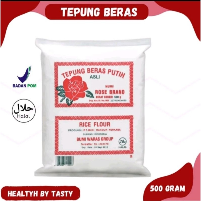 

tepung beras rose brand 500 gr
