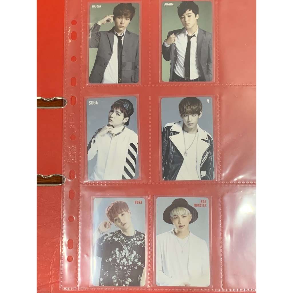 BTS Japan album photocard official