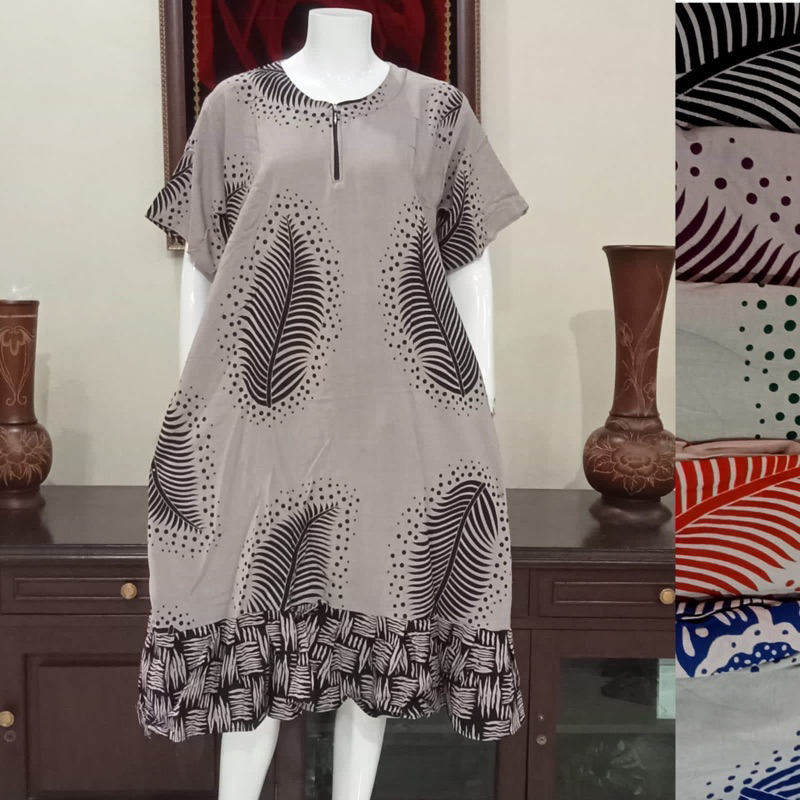 daster murah sutra ungu