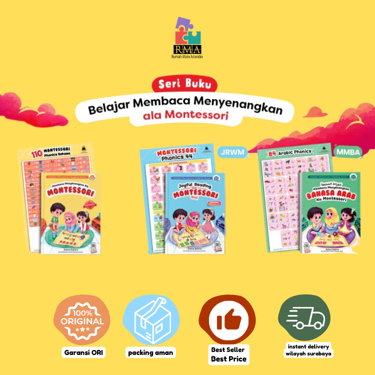 Membaca Menyenangkan Ala Montessori, Joyful Reading The Montessory Way