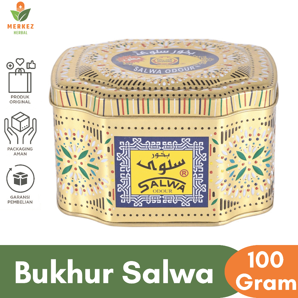 Bukhur / Buhur / Bakhoor / Dupa Arab Salwa Odour By Surrati Asli Original 100 Gr Pewangi Pengharum R
